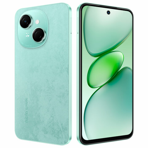 Смартфон TECNO SPARK GO 1, 2 SIM, 6,67", 4.5 G, 13/8 Мп, 4/128 ГБ, зеленый, пластик, TCN-KL4.4.128.GN, TCNKL4.4.128.GN - фото 4
