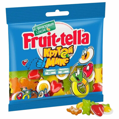Мармелад жевательный FRUITTELLA "Крутой Микс", 850 г - фото 1