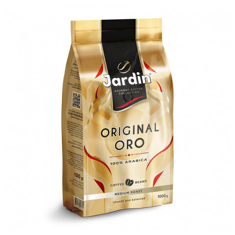 Кофе в зернах JARDIN "Original Oro" 1 кг, арабика 100%, 1749-06 - фото 8