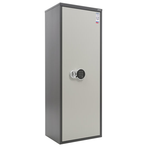 Шкаф металлический для документов AIKO "SL-125ТEL" ГРАФИТ, 1252х460х340 мм, 28 кг, S10799130902 - фото 1