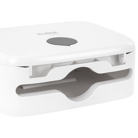 Диспенсер для полотенец LAIMA PROFESSIONAL PREMIUM (Система H2), Z-сложения, белый, ABS-пластик, 609515 - фото 6