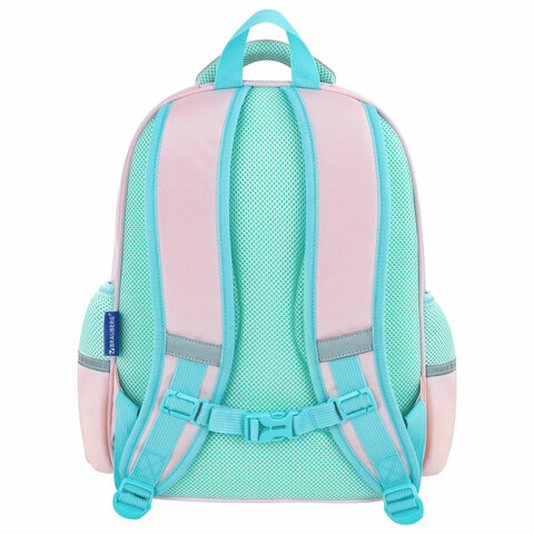 Рюкзак BRAUBERG SNAP, 2 отделения, 3 кармана, "Light pink", 39х28х16 см, 272067 - фото 4