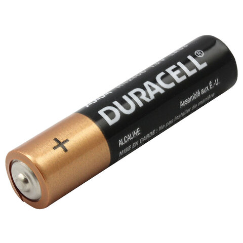 Батарейки КОМПЛЕКТ 4 шт. (отрывной блок), DURACELL Simply ОРИГИНАЛ, AAA (LR03,24А), алкалиновые, мизинчиковые, Б0046869 - фото 3