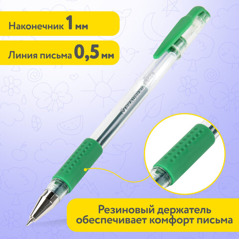 Ручки гелевые НАБОР 30 ЦВЕТОВ, линия письма 0,5 мм, BRAUBERG KIDS, 143819 - фото 14
