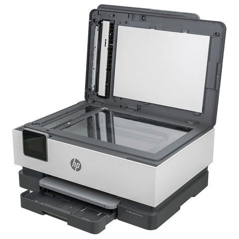 МФУ струйное HP OfficeJet Pro 8023 "3 в 1" A4, 29 стр./мин, 20000 стр./месяц, 1200х1200, ДУПЛЕКС, Wi-Fi, сетевая карта, 1KR64B - фото 9
