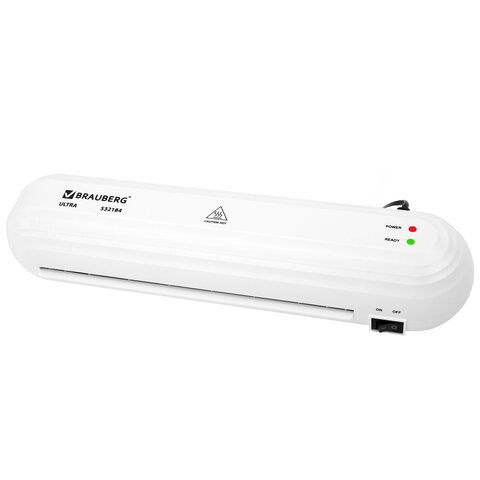 Ламинатор BRAUBERG ULTRA PM235W, БЕЛЫЙ, формат A4, толщина пленки 60-150 мкм, скорость 30 см/мин, 532184 - фото 6