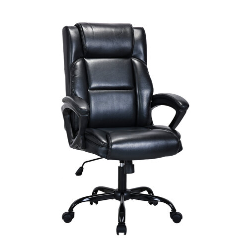 Кресло BRABIX PREMIUM "Oslo EX-549", рециклированная кожа, разборное пятилучие, черное, 532978 - фото 1