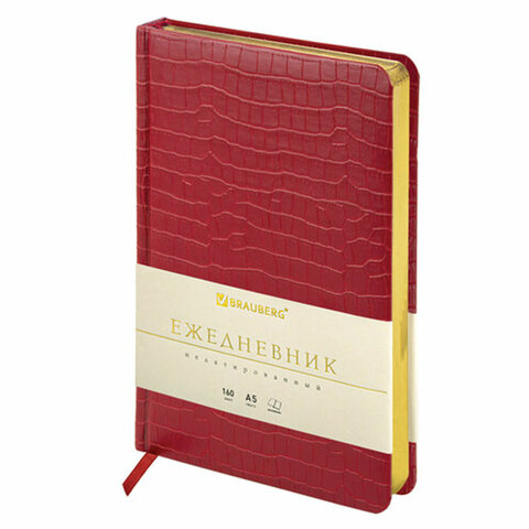 Ручка шариковая PARKER "Jotter Core Stainless Steel GT", ежедневник А5 красный, пакет, 880888 - фото 6