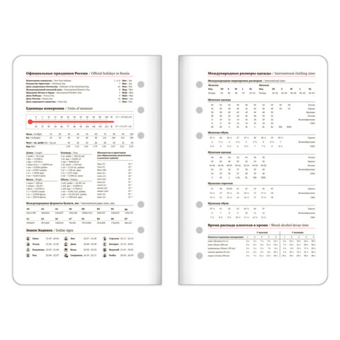 Ежедневник-органайзер недатированный B6 150x190 мм BRAUBERG "Comodo", под кожу, 160 л., серый, 116207 - фото 10