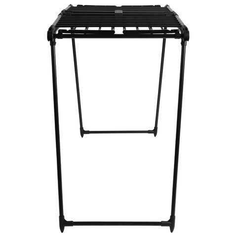 Сушилка напольная для белья раскладная, 5 зон сушки, 25 метров, LAIMA HOME MEGA BLACK, 700471 - фото 7