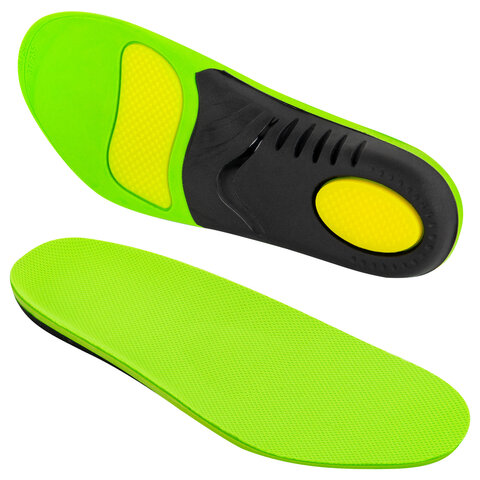 Стельки для кроссовок СПОРТИВНЫЕ КАРКАСНЫЕ, материал PU PRO SPORT, размер RU 36-37 / EU 37-38, с линиями выреза, SHEGRA (ШЕГРА), 700765 - фото 5