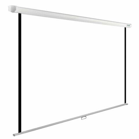 Экран Cactus WallExpert CS-PSWE-200x200-WT, 200x200 см, 1:1, настенно-потолочный, белый - фото 2
