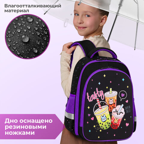 Ранец BRAUBERG KIDS STANDARD, 2 отделения, "Смузи", 36х28х14 см, 274426 - фото 12