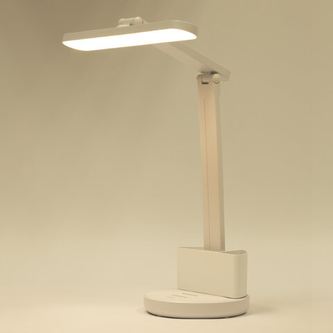 Настольная лампа / светильник беспроводная SONNEN PT-402, органайзер, USB, LED, 3 Вт, 3 режима, 238782 - фото 10
