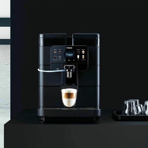 Кофемашина SAECO NEW ROYAL OTC, 1400 Вт, объем 2,5 л, для зерен 600 г, автокапучинатор, черная, 9J0080 - фото 10