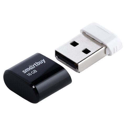 Флеш-память Smartbuy 16GB LARA Black(SB16GBLARA-K) - фото 4