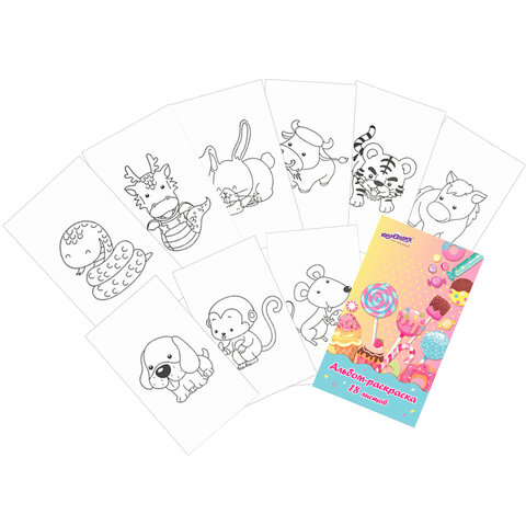 Набор ЮНОГО ХУДОЖНИКА "Candy Land" для рисования и творчества в кейсе ЮНЛАНДИЯ, 163 предмета, 664633 - фото 9