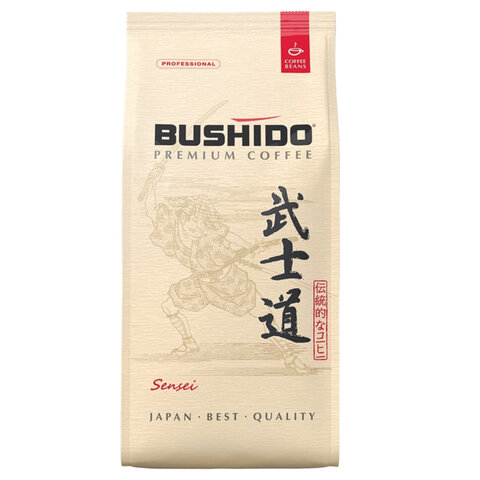 Кофе в зернах BUSHIDO "Sensei" 1 кг, арабика 100%, Нидерланды, BU10004014 - фото 4