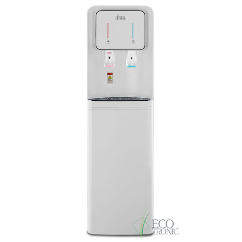 Пурифайер для воды ECOTRONIC A60-U4L напольный, НАГРЕВ/ОХЛАЖДЕНИЕ КОМПРЕССОРНОЕ, 2 крана, белый, 7138 - фото 1