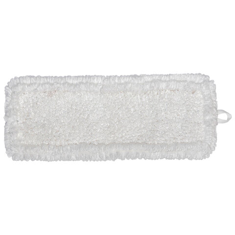 Насадка МОП плоская для швабры/держателя 50 см, уши/карманы (ТИП У/К), петлевая микрофибра, LAIMA EXPERT, 605316 - фото 1