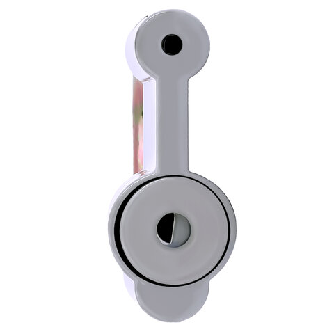 Замок навесной алюминиевый 60 мм "Стандарт", 3 ключа, RABBITEX (РАББИТЕКС), 671304 - фото 3