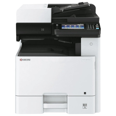 МФУ лазерное ЦВЕТНОЕ KYOCERA M8130cidn "3 в 1" А3, 30 стр./мин., 100 000 стр./мес., ДУПЛЕКС, ДАПД, сетевая карта, 1102P33NL0 - фото 1