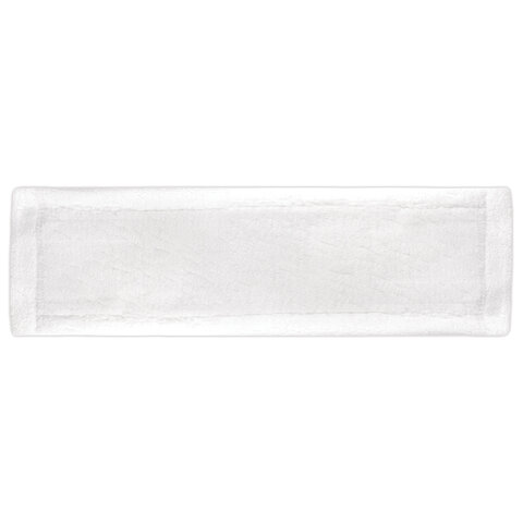 Насадка МОП плоская для швабры/держателя 40 см, уши/карманы (ТИП У/К), микрофибра, LAIMA, 603122 - фото 1