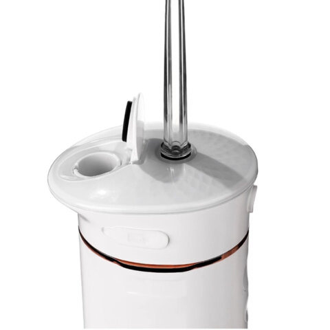 Ирригатор для полости рта REVYLINE RL 420, портативный, емкость резервуара 0,18 л, 2 насадки, белый - фото 9