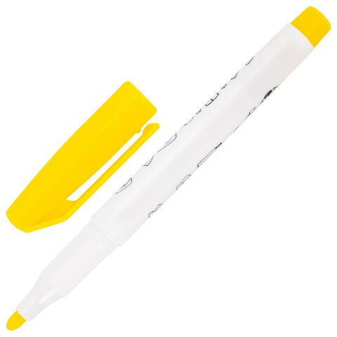 Маркеры для ткани 10 ЦВЕТОВ, TEXTILE MARKER, несмываемые, круглый наконечник 1-3 мм, BRAUBERG, 152656 - фото 5