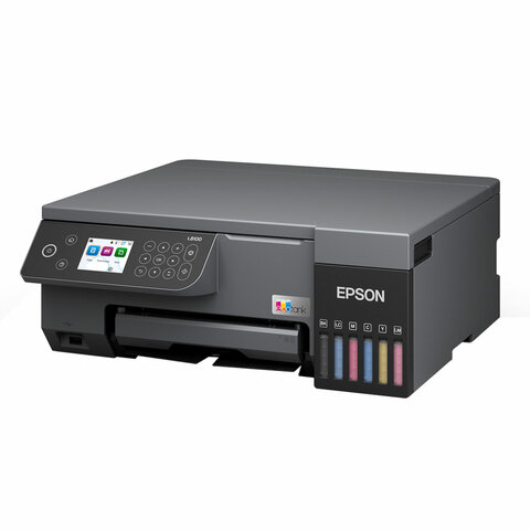 МФУ струйное EPSON L8100 "3 в 1", А4, 22 стр./мин, 5760х1440, печать на CD/DVD, Wi-Fi, СНПЧ, C11CK94402 - фото 2