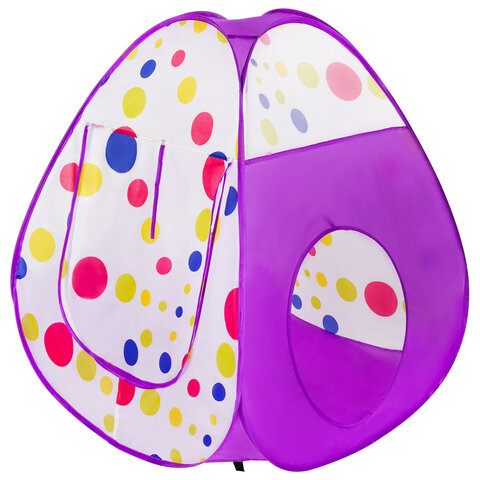 Детская игровая палатка-лабиринт с тоннелем и сухим бассейном, 90x190x270 см, BRAUBERG KIDS, 665172 - фото 10