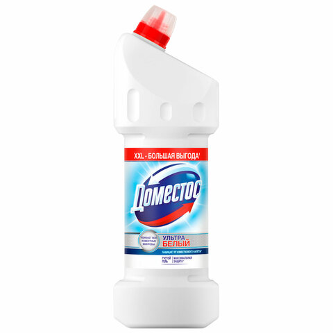 Средство для уборки туалета 1,5 л, DOMESTOS (Доместос) "Эксперт сила 7", "Ультра Белый", 67683236 - фото 8