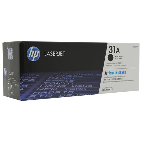 Картридж лазерный HP (CF231A) LaserJet Ultra M230sdn, №31A, оригинальный ресурс 5000 страниц - фото 1
