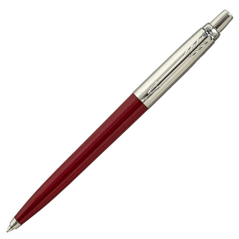 Ручка шариковая PARKER "Jotter Plastic CT", корпус красный, ежедневник А5 красный, пакет, 880897 - фото 2