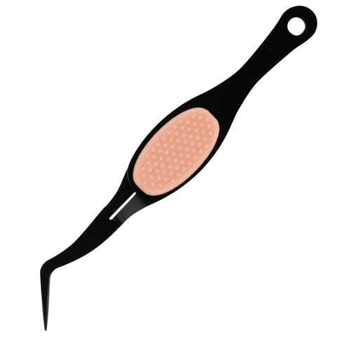 Пинцет обратного действия для рукоделия и хобби, 12,5 см, ОСТРОВ СОКРОВИЩ, 663841, PC-126B - фото 2