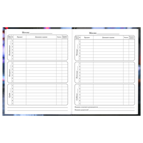 Дневник 1-4 класс 48 л., твердый, BRAUBERG, глянцевая ламинация, с подсказом, "Милашка", 107591 - фото 9