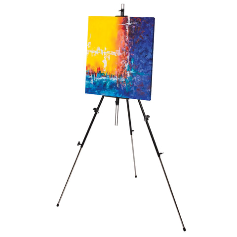 Мольберт полевой металлический BRAUBERG ART CLASSIC, тренога, переносной, разлож.92х203х92см, 191282 - фото 6