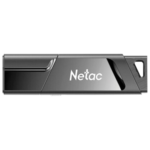 Флеш-диск 128GB NETAC U336, USB 3.0, черный, NT03U336S-128G-30BK - фото 1
