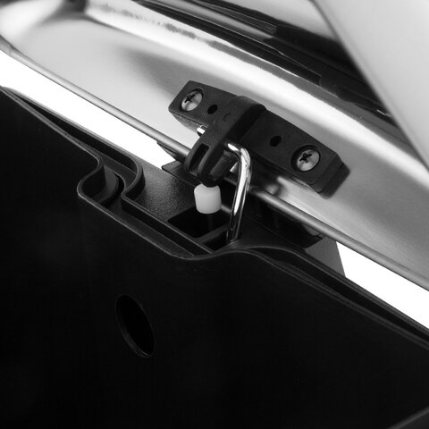 Ведро мусорное с педалью 12 л, крышка с доводчиком, стальное, БЕЗ ОТПЕЧАТКОВ, LAIMA ULTRA, 701568 - фото 3