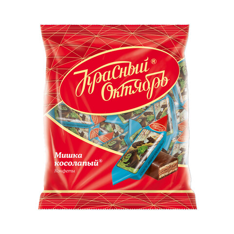 Конфеты шоколадные КРАСНЫЙ ОКТЯБРЬ "Мишка косолапый" 200 г, КО17110 - фото 2
