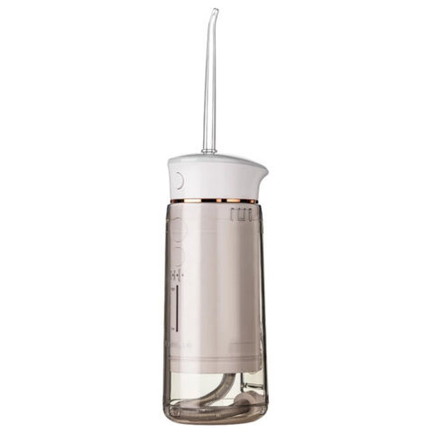 Ирригатор для полости рта REVYLINE RL 420, портативный, емкость резервуара 0,18 л, 2 насадки, белый - фото 3
