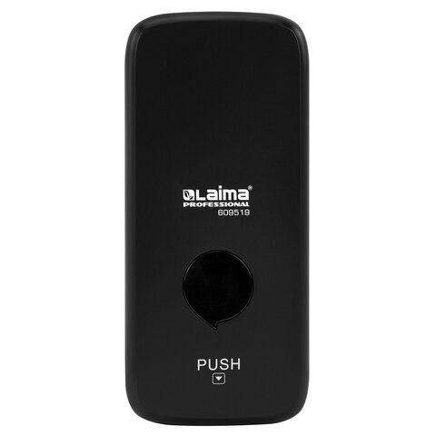 Дозатор для жидкого мыла LAIMA PROFESSIONAL PREMIUM BLACK, НАЛИВНОЙ, 1 л, черный, ABS-пластик, 609519 - фото 2
