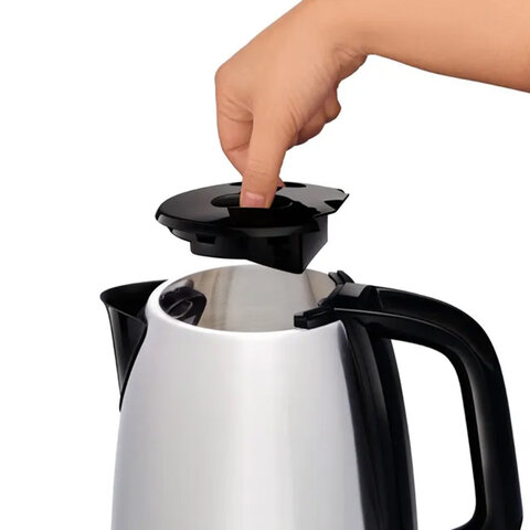 Чайник TEFAL KI150D30, 1,7 л, 2400 Вт, закрытый нагревательный элемент, сталь, серебристый, 7211001458 - фото 11