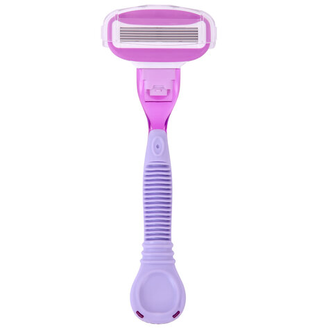 Бритвенный станок многоразовый женский, 5 лезвий, 2 кассеты, плавающая головка, X-ONE (ИКС-УАН), 700020 - фото 3