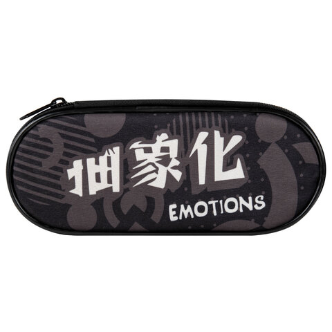 Пенал-футляр BRAUBERG, 1 отделение, органайзер, полиэстер, 22x9x5 см, "Emotions", 271588 - фото 3