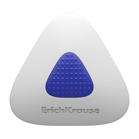 Ластик ERICH KRAUSE "SmartWay Mini Triangle", 37х35х9 мм, белый, треугольный, пластиковый держатель, 45552 - фото 4