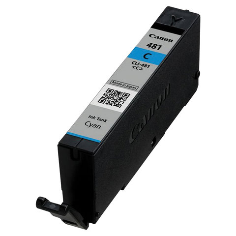 Картридж струйный CANON (CLI-481C) для PIXMA TS704/TS6140, голубой, ресурс 257 страниц, оригинальный, 2098C001 - фото 3
