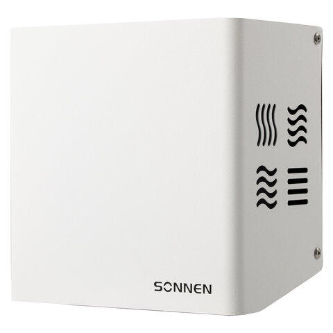 Сушилка для рук SONNEN HDR-1200W, 1200 Вт, производство РОССИЯ, антивандальная, сталь, белая, 701870 - фото 1
