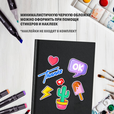 Скетчбук, белая бумага 150 г/м2, 148х210 мм, 64 л., книжный твердый переплет, BRAUBERG ART CLASSIC, 115110 - фото 17