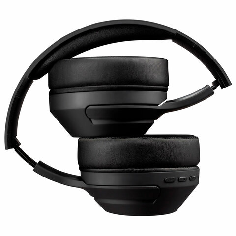 Наушники с микрофоном (гарнитура) DEFENDER FreeMotion B690, Bluetooth, беспроводные, черные, 63690 - фото 7